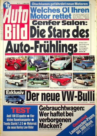 Deckblatt Auto Bild (11/1987)
